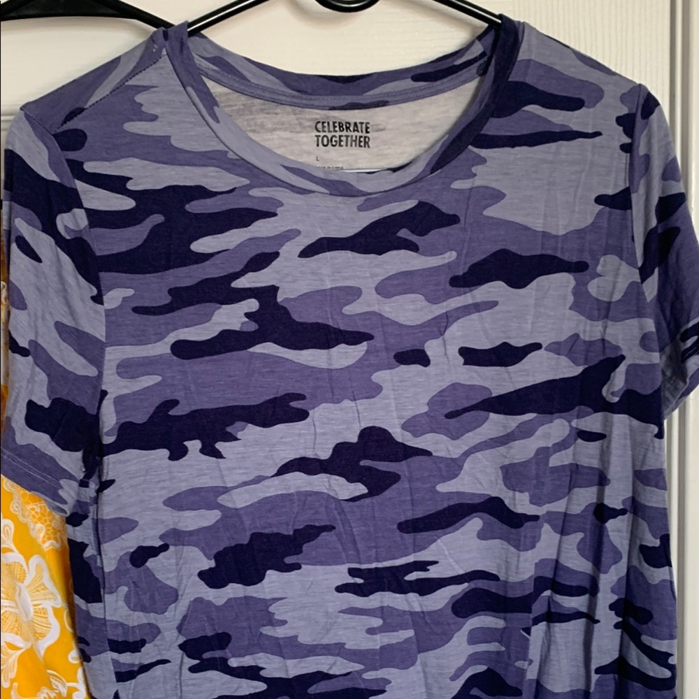 Two print blouses